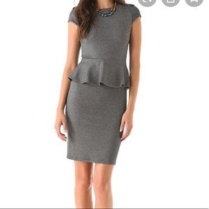 Alice+Olivia Peplum Waist Dress